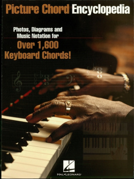 Authors Picture Chord Encyclopedia for Keyboard