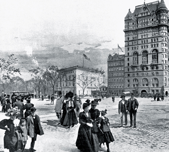 Strollers traverse Manhattans Grand Army Plaza the Hotel New Netherland - photo 5