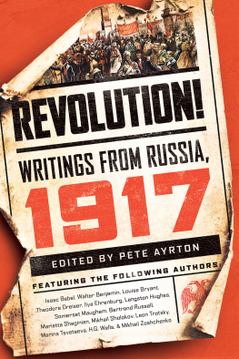 Ayrton - Revolution!: writings from Russia, 1917