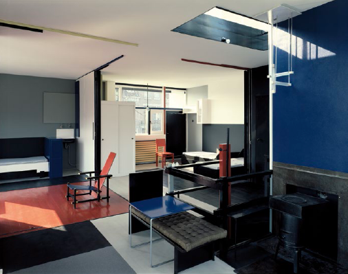 Frank den Oudsten interior of the Schrder House Utrecht by Gerrit Rietveld - photo 3