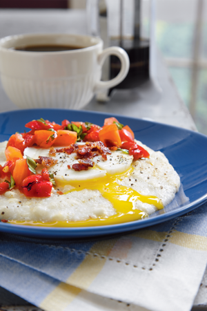 Perfect for either breakfast or a light dinner this dish uses white cornmeal - photo 11
