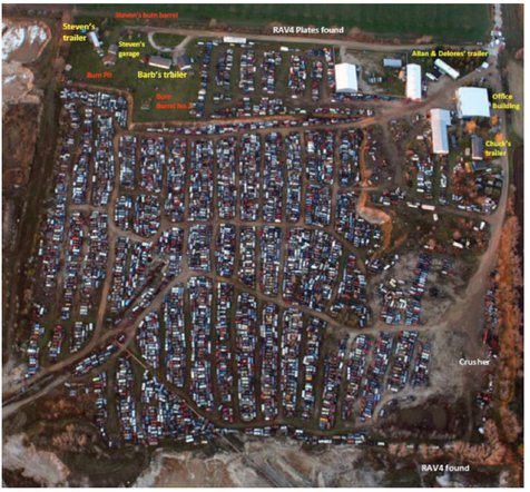 The Avery Salvage Yard located about ten miles north of Manitowoc WI was the - photo 9