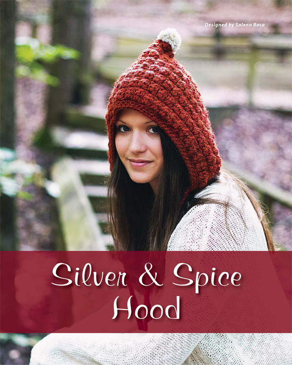 G irls of all ages will be warm for the holidays with this festive hood The - photo 32