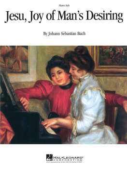 Bach Jesu, Joy of Mans Desiring Sheet Music