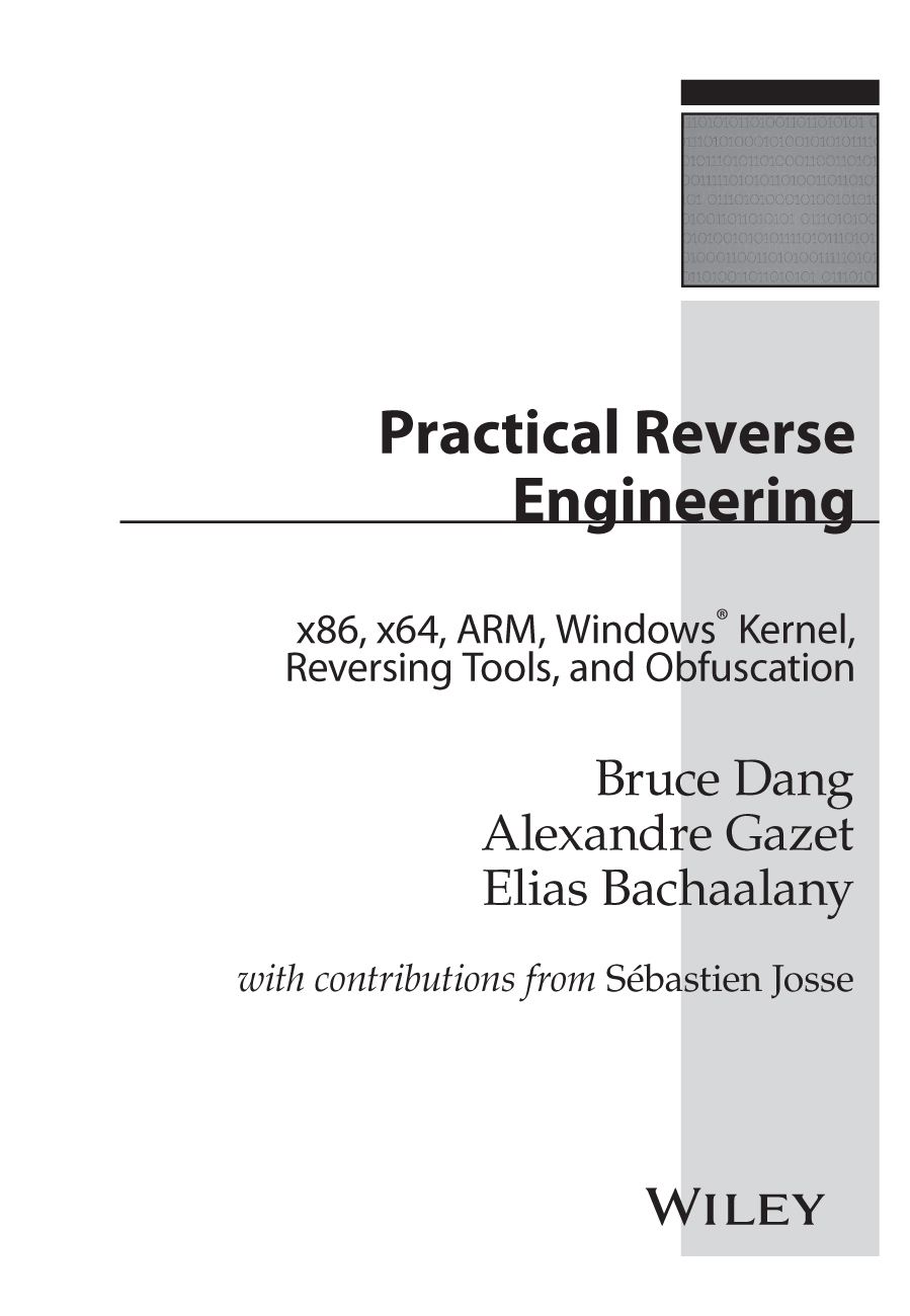 Practical Reverse Engineering x86 x64 ARM Windows Kernel Reversing Tools - photo 2