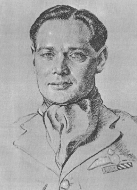 Portrait of Squadron Leader D R S Bader DSO DFC by Cuthbert Orde Douglas - photo 1