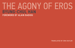 Badiou Alain The Agony of Eros