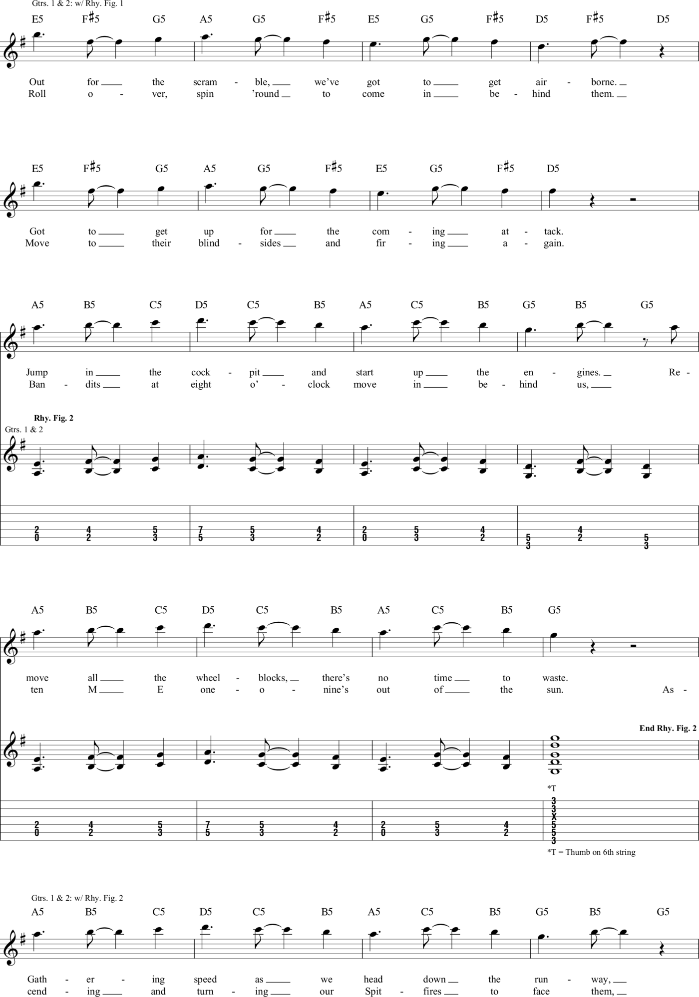 Iron Maiden--Guitar Tab - photo 6