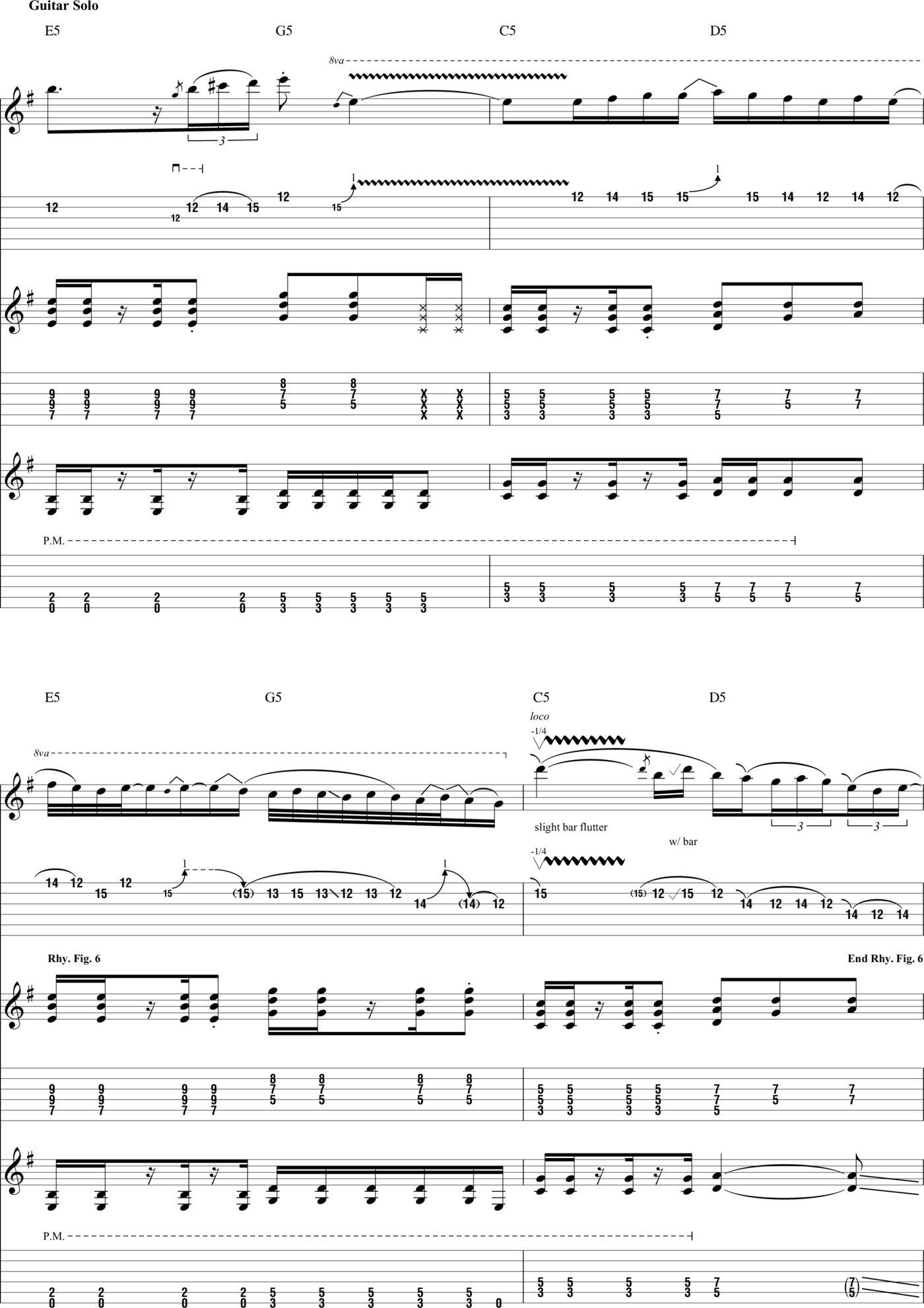 Iron Maiden--Guitar Tab - photo 23