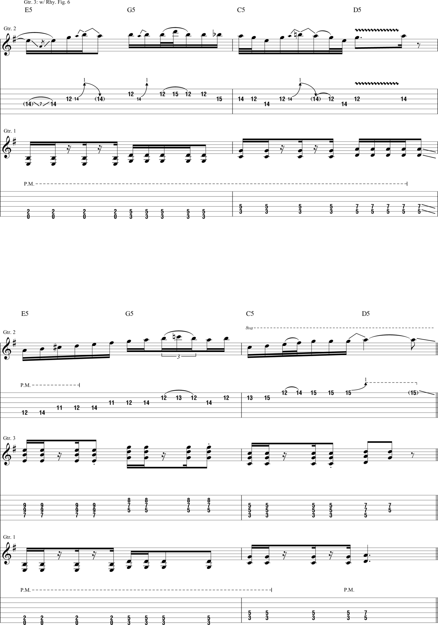 Iron Maiden--Guitar Tab - photo 24