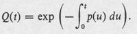 Thus the probability of a hit during 0 t is 1 Q t and so is an - photo 4