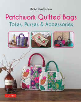 Ishida Sanae - Patchwork quilted bags: totes, purses & accessories