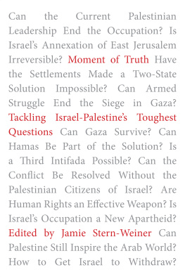 Stern-Weiner - Moment of truth: tackling Israel-Palestines toughest questions