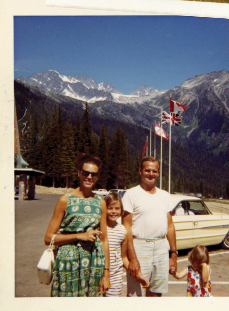 Mom Dad Margot and me in the Grand Tetons Wyoming At Dan and Mary Kays - photo 3