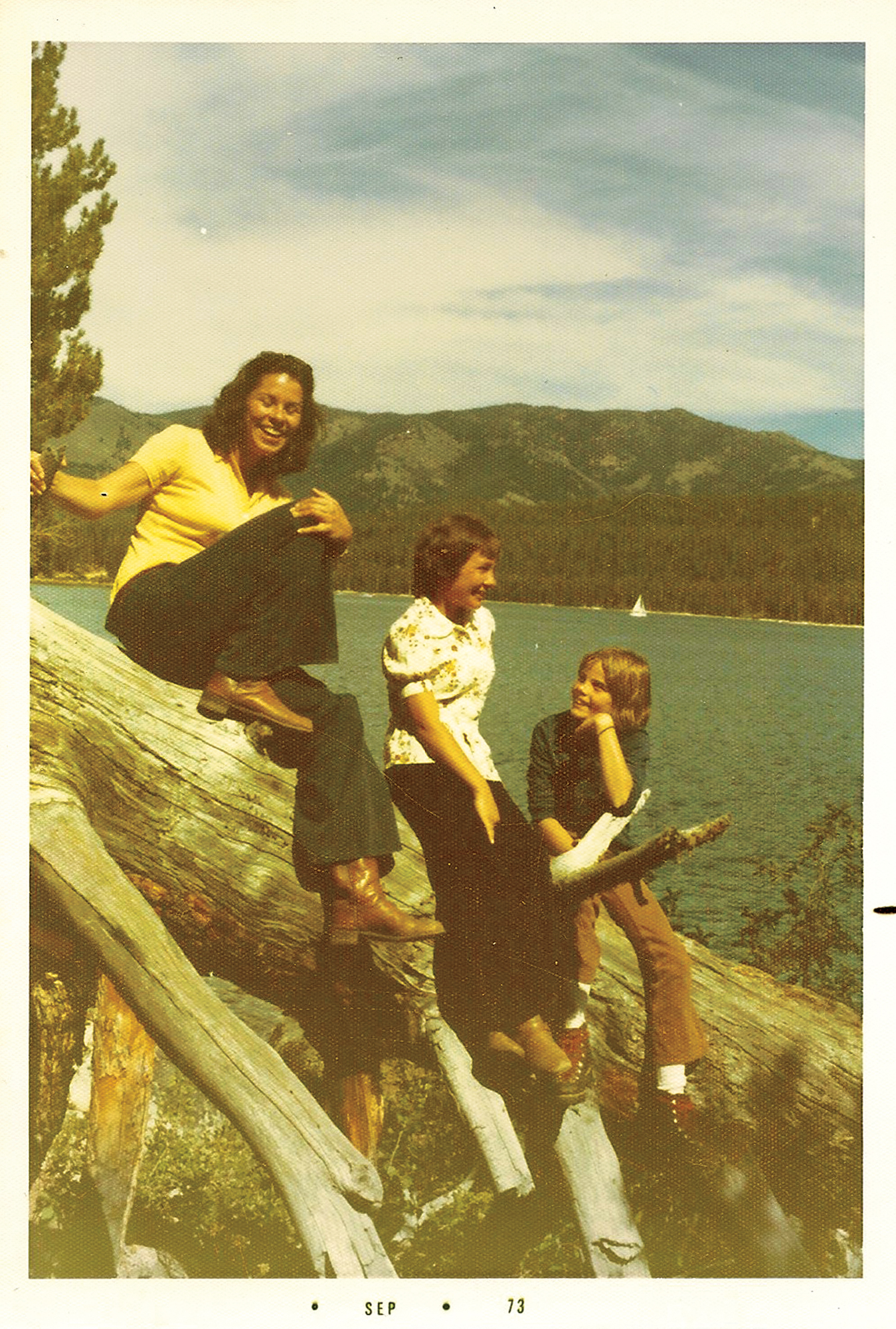 At a lake in the Tetons with two of my mothers friends Im on the far right - photo 5