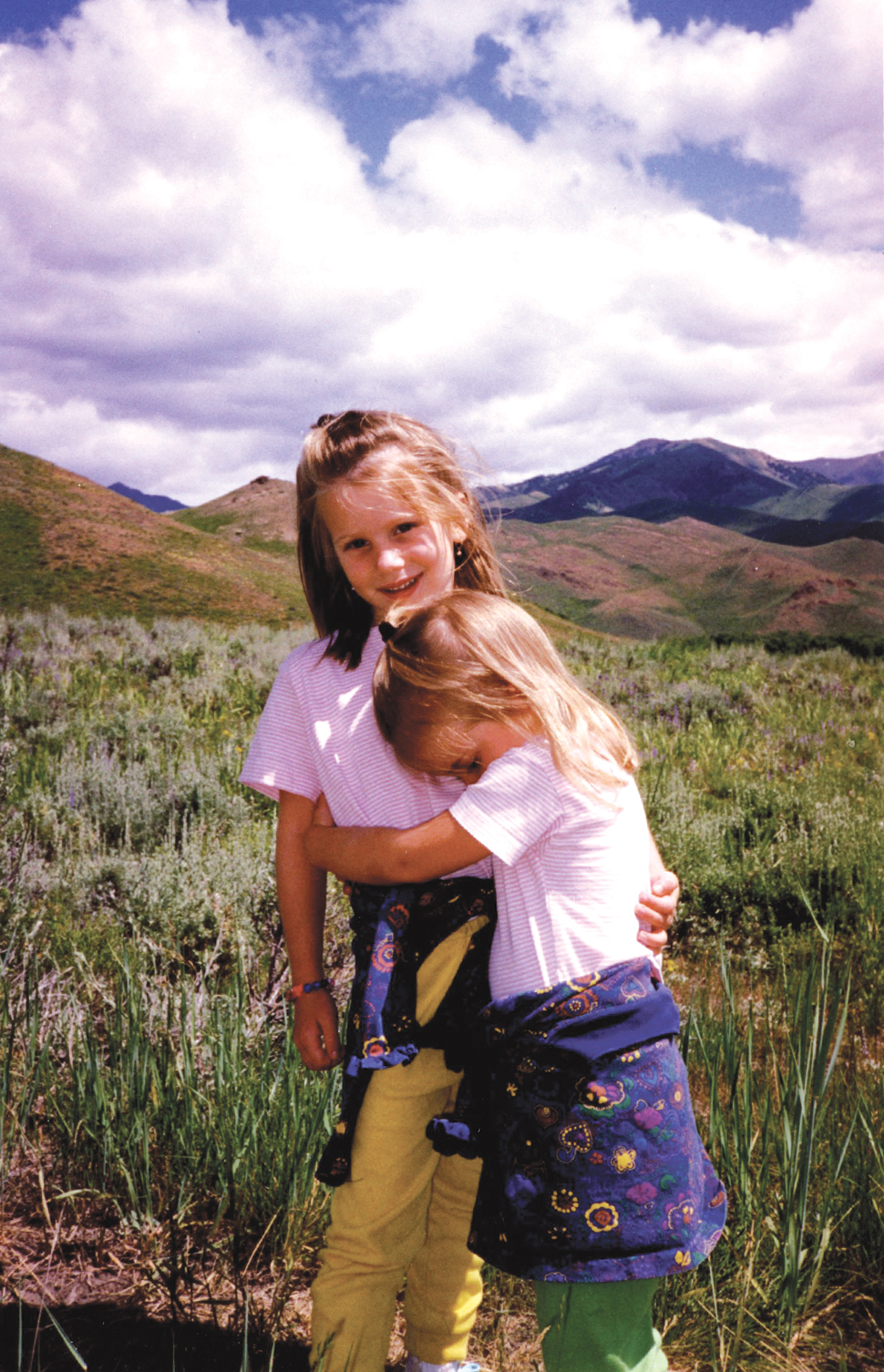 Dree and Langley in Idaho Mother and daughters in a Mothers Day ad - photo 34