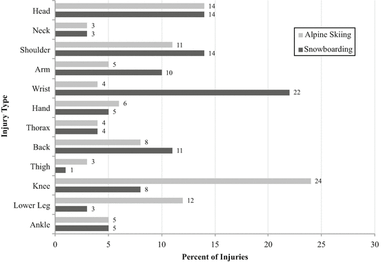 Fig 3 Type of injuries in alpine skiing and snowboarding the season 20102012 - photo 3