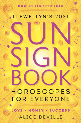 Alice DeVille - Llewellyns 2021 Sun Sign Book