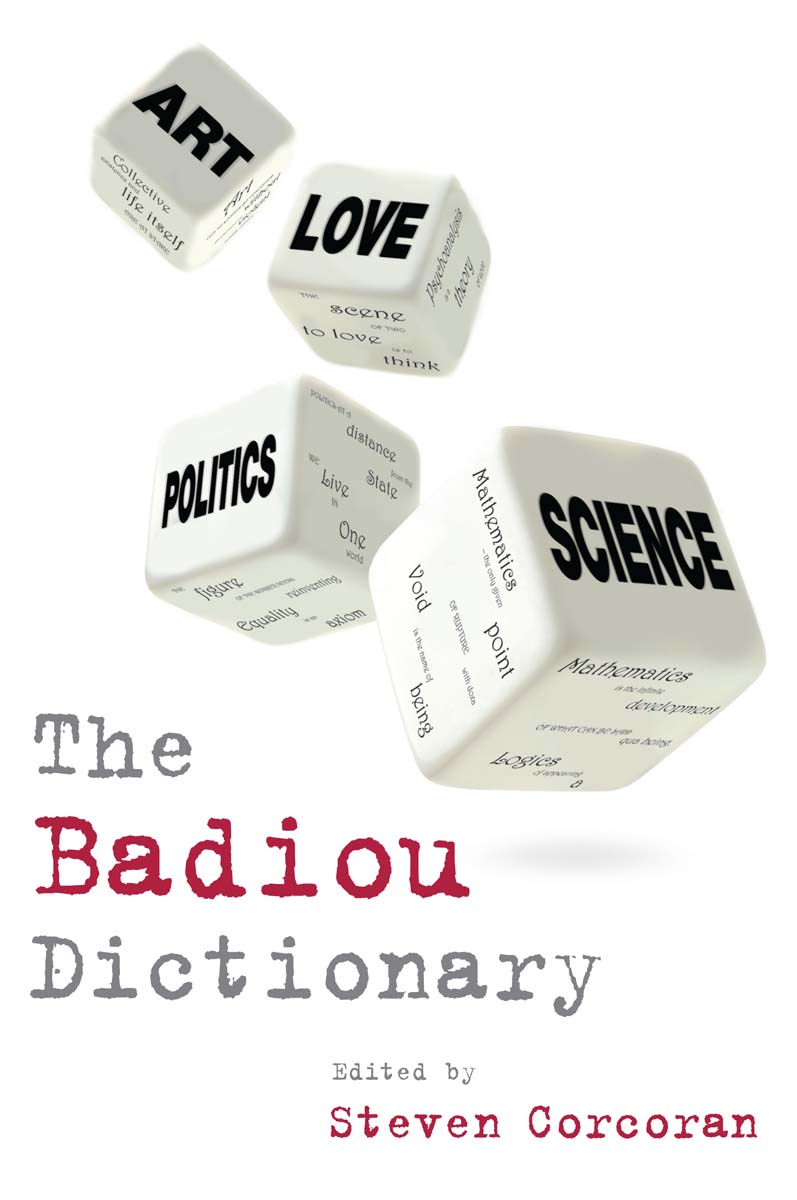 The Badiou Dictionary - image 1