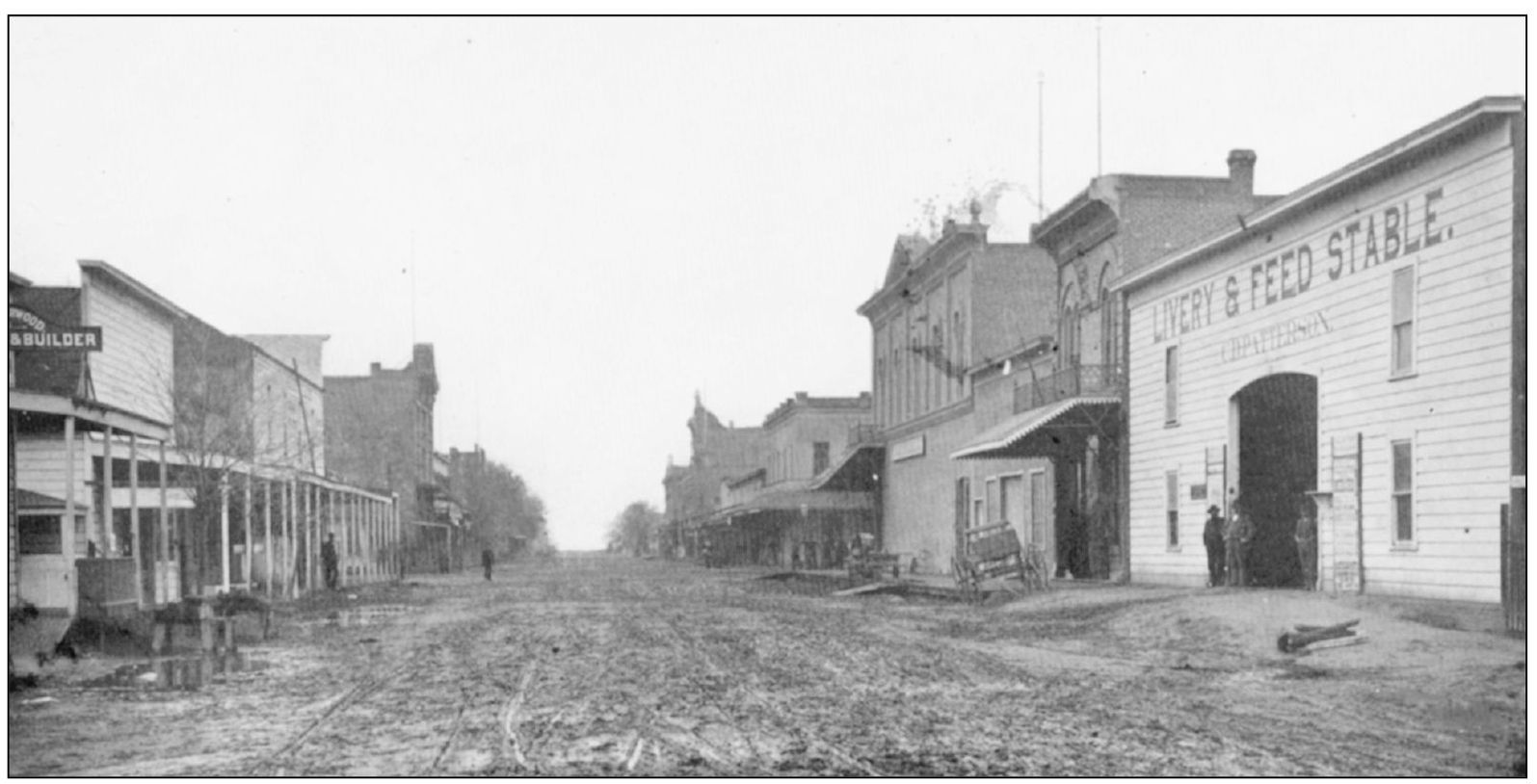 MODESTO STREET VIEWS 1880S The above photograph shows Tenth Street looking - photo 8