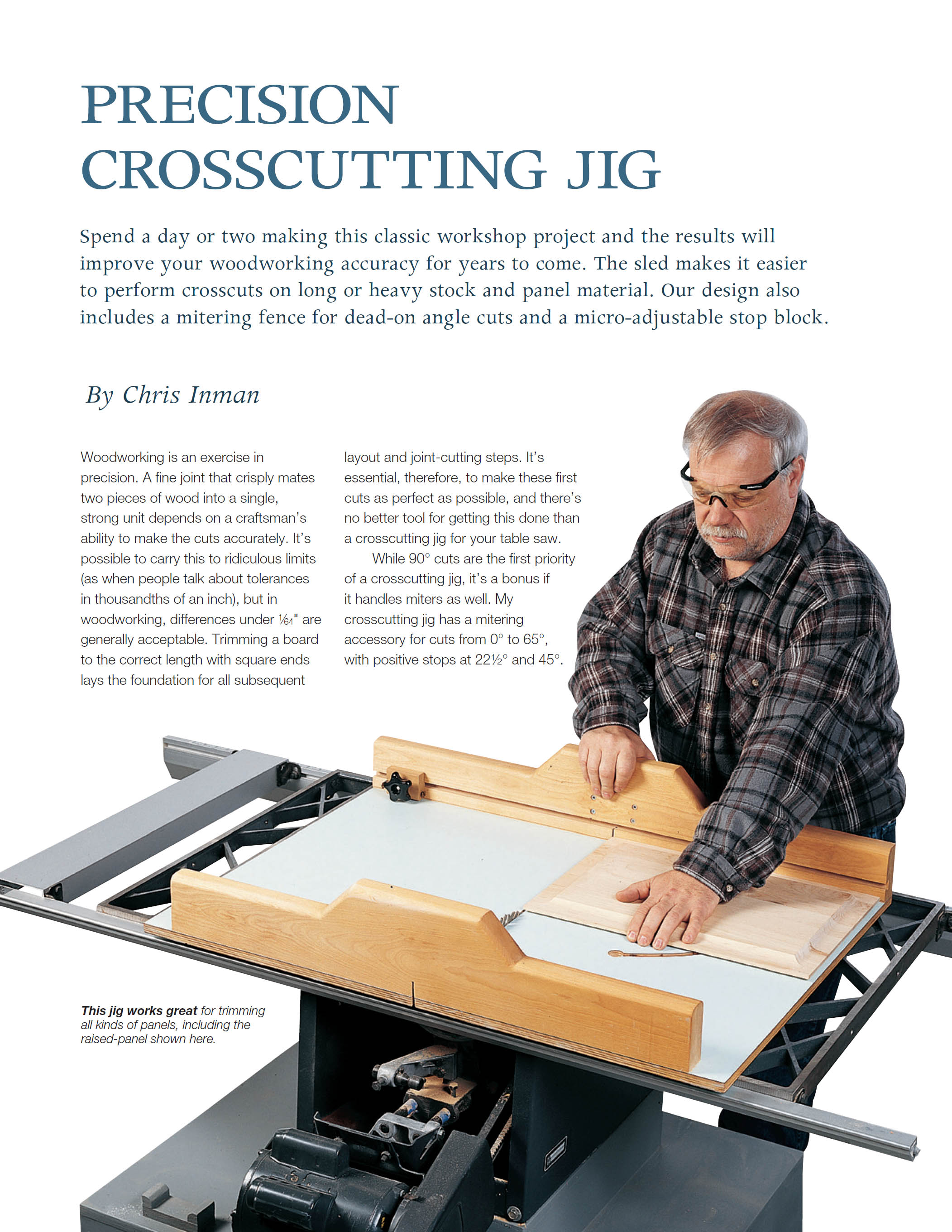 Jigs fixtures for the table saw router get the most from your tools with shop projects from woodworkings top experts - photo 15