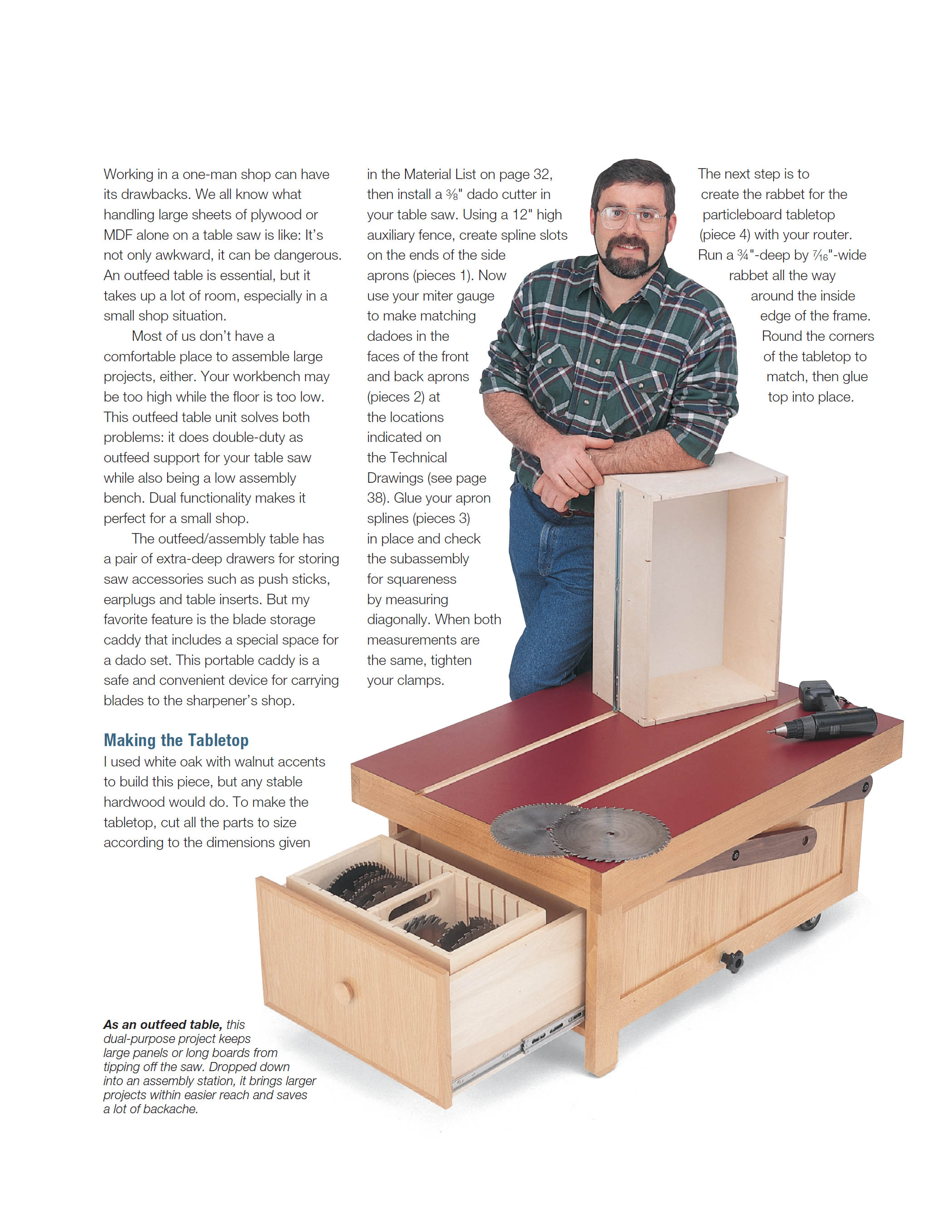 Jigs fixtures for the table saw router get the most from your tools with shop projects from woodworkings top experts - photo 32