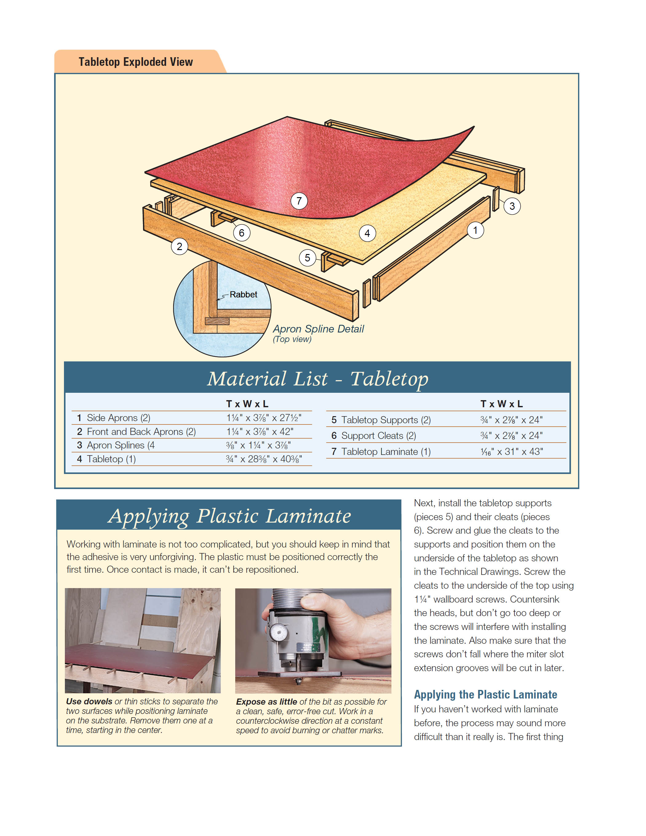 Jigs fixtures for the table saw router get the most from your tools with shop projects from woodworkings top experts - photo 33