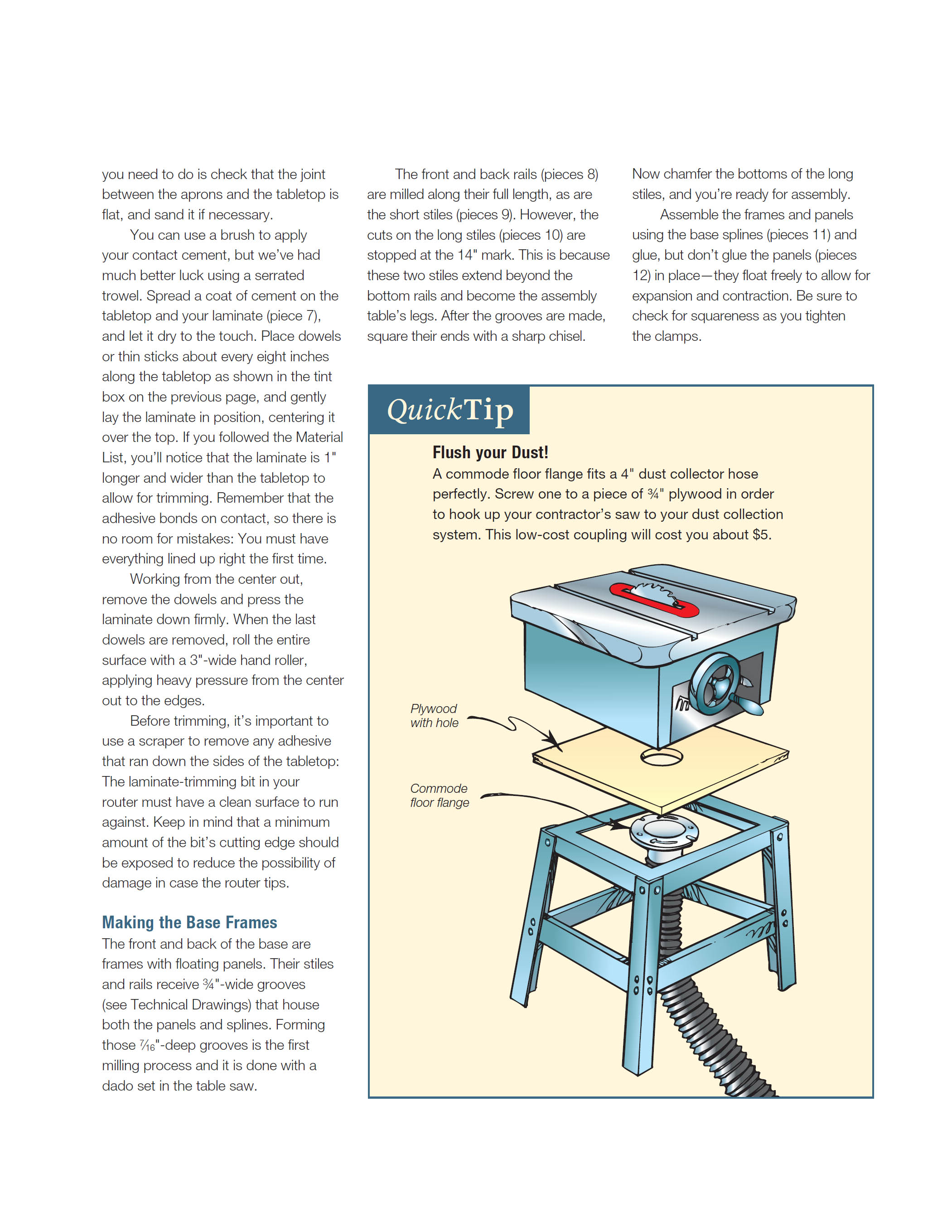 Jigs fixtures for the table saw router get the most from your tools with shop projects from woodworkings top experts - photo 34