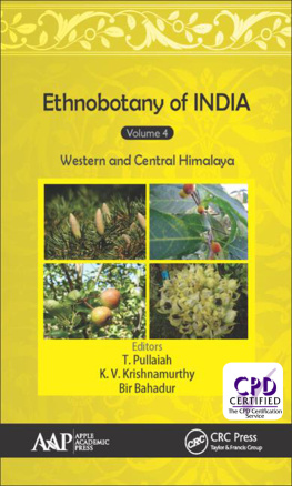 Bahadur Bir - Ethnobotany of India, Volume 4 Western and Central Himalayas