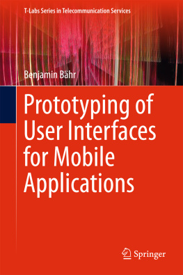 Bähr Prototyping of User Interfaces for Mobile Applications