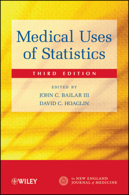 Bailar John C. Medical Uses of Statistics