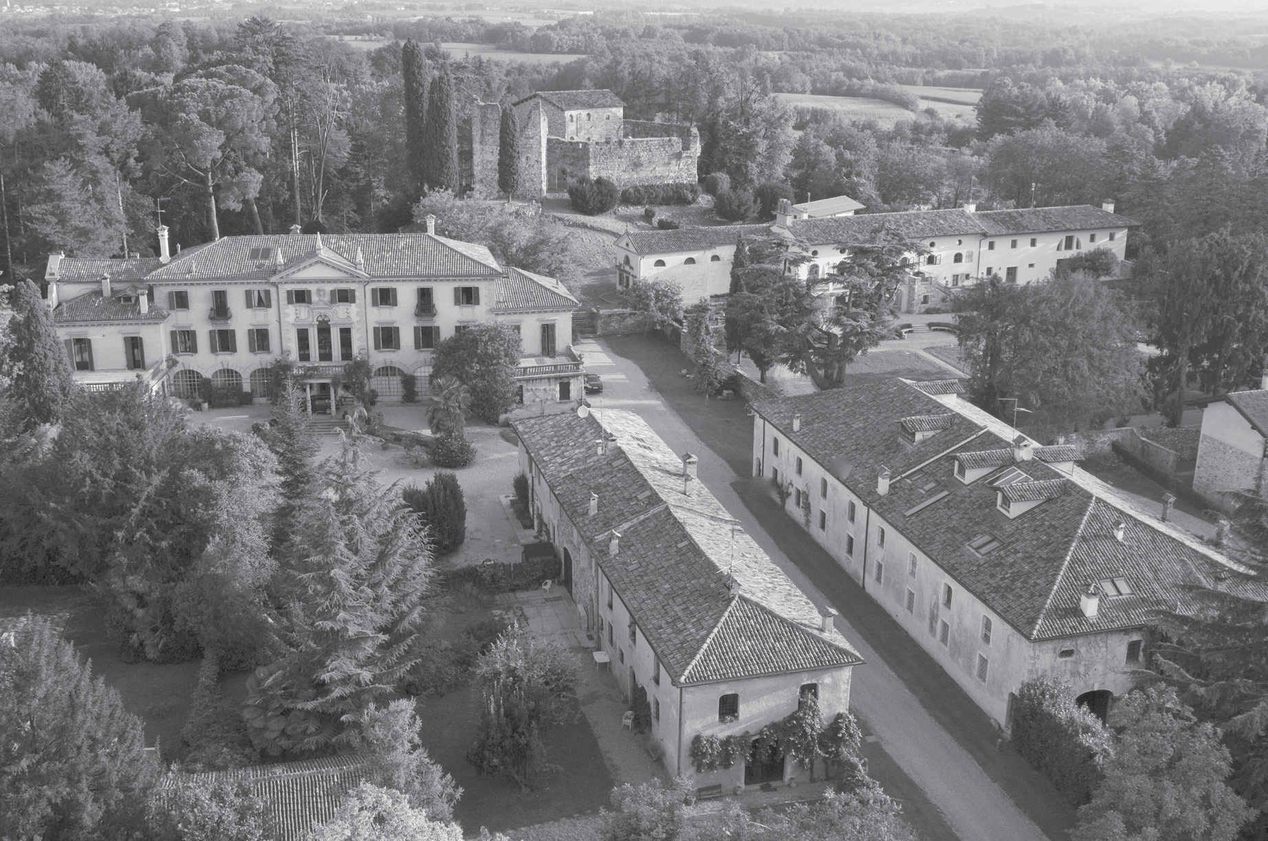 A view of Brazz showing the castle and the farm Robert Foster Air Officer - photo 6