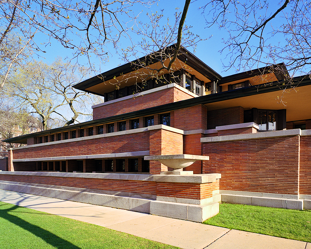 ROBIE HOUSE SOUTH FAADE PHOTOGRAPH BY TIM LONG COURTESY OF THE FRANK LLOYD - photo 12