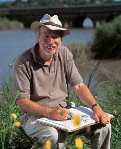 Ray Balkwill sketching on the Exe estuary Ray is a regular contributor to The - photo 4