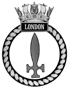 HMS Londons ships badge Image courtesy of T Elliott ACKNOWLEDGEMENTS In - photo 3