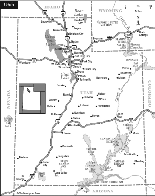 CONTENTS LIST OF MAPS INTRODUCTION Utah is one of the most misunderstood states - photo 7