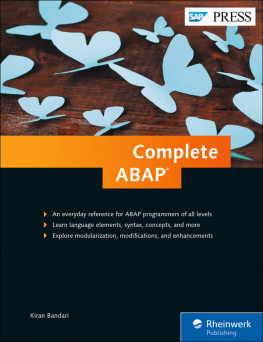 Bandari Complete ABAP