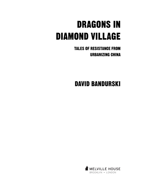 DRAGONS IN DIAMOND VILLAGE Copyright 2016 by David Bandurski First published - photo 2