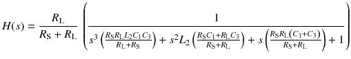 11 The generalized transfer function is a cubic equation in s with - photo 2