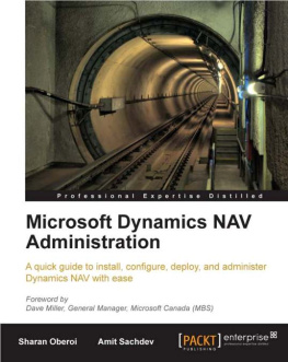 Bansal Dhan Raj - Microsoft Dynamics NAV Administration