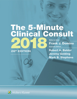 Baldor Robert A. - The 5-Minute Clinical Consult 2018