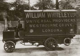 A railway container carried by a Thornycroft steam wagon with minimal - photo 7