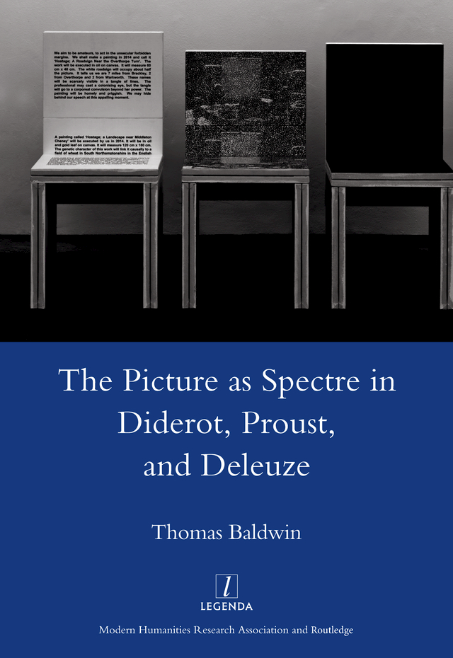 THE PICTURE AS SPECTRE IN DIDEROT PROUST AND DELEUZE Legenda LEGENDA founded - photo 1