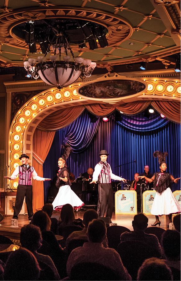 Old-fashioned music hall performances are a hallmark of the cruising experience - photo 17