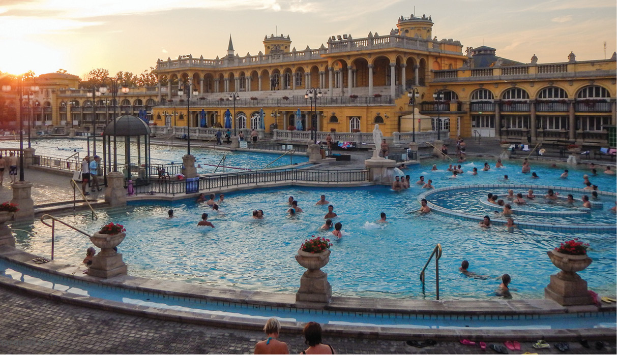 Ah spas Getting wet is part of the fun in Budapest see at the famed - photo 10