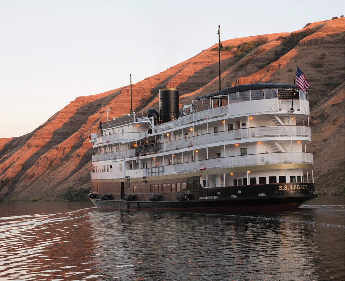 Un-Cruises SS Legacy see Mississippi River cruises make many - photo 18