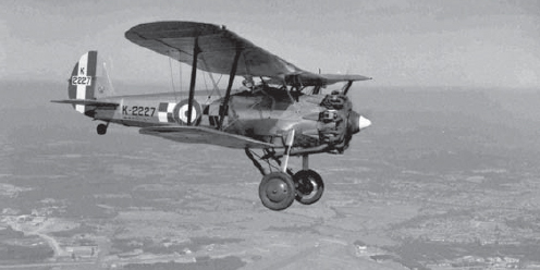 Indicative of the technological standard of aircraft employed by the RAF - photo 3