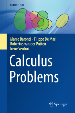 Baronti Marco - Calculus Problems