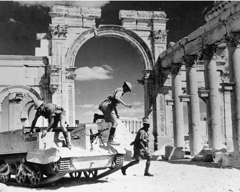 British soldiers at Palmyra 1941 The British waged a short but bloody war - photo 14