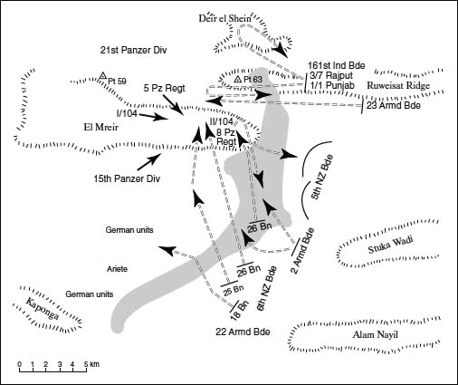 Map 11 Operation Splendour The sadly ill-coordinated attacks of 6th New - photo 11